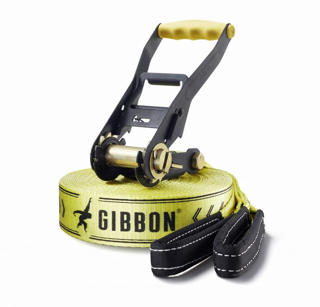 Gibbon ClassicLine XL 25 meter slackline – stark och bred lina för balans