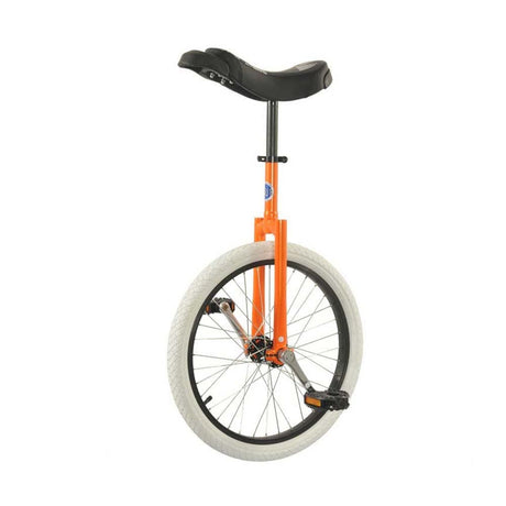Club Freestyle 20" enhjuling – orange modell för nybörjare och tricks, perfekt för inomhus och plan mark.