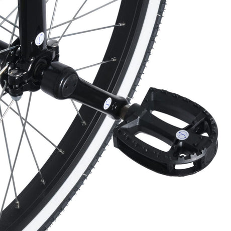 Pedal på Club Freestyle 24" – plastpedal med greppig yta för säkert fotfäste vid enhjulingscykling.