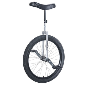 Grå Nimbus 24 tums enhjuling – pålitlig modell för nybörjare och allroundcykling