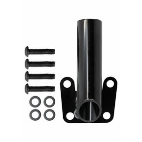 Svart bromshandtagsfäste (Brake Lever Mount) för Nimbus enhjulingar, komplett med fyra skruvar och fyra brickor för montering
