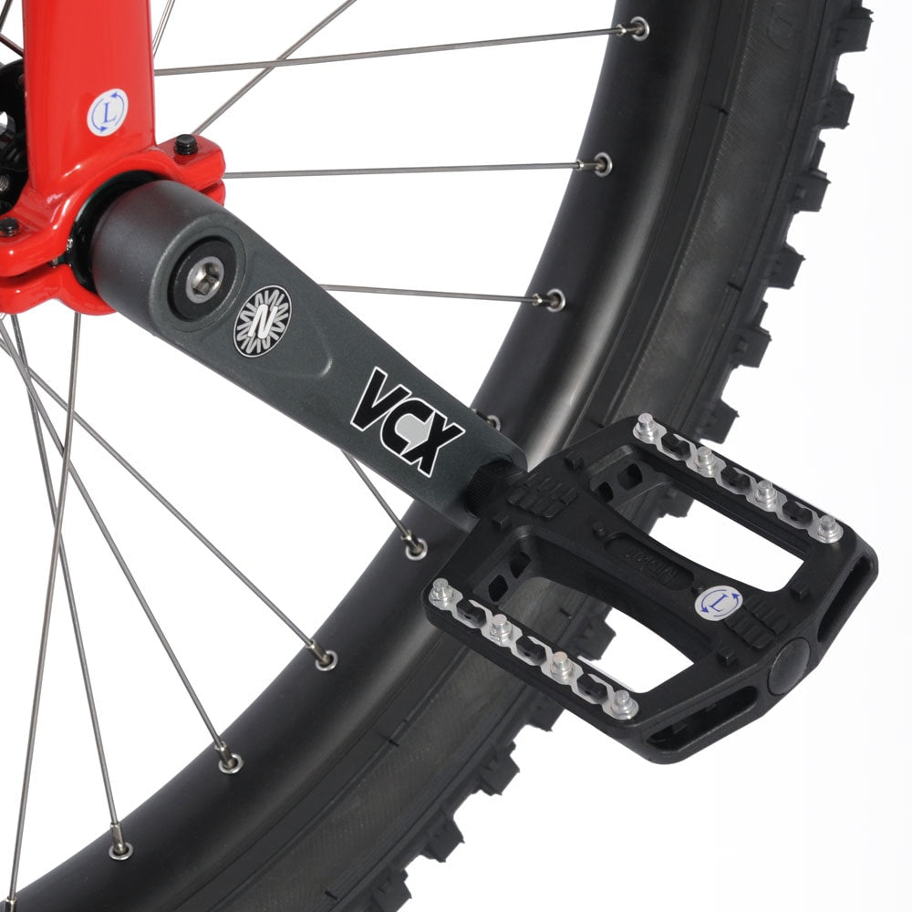Plattformspedal på Nimbus Muni 26" – grovt grepp för terrängcykling