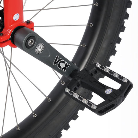 Plattformspedal på Nimbus Muni 26" – grovt grepp för terrängcykling