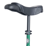 Sadel sedd från sidan – ergonomisk design med skyddande kanter