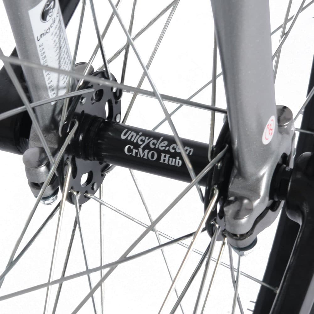 Detaljbild på navet för snabb road enhjuling Trainer 29 tum