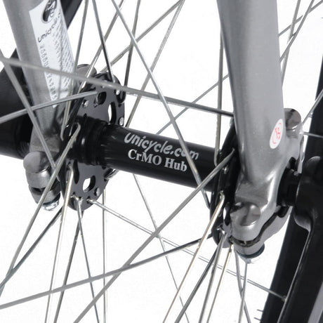 Detaljbild på navet för snabb road enhjuling Trainer 29 tum