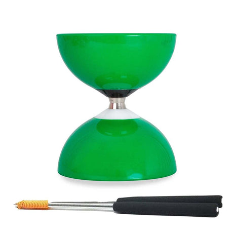 Diabolo VJ Apex med slitstarka aluminiumpinnar – perfekt diabolo-set för både nybörjare och erfarna jonglörer