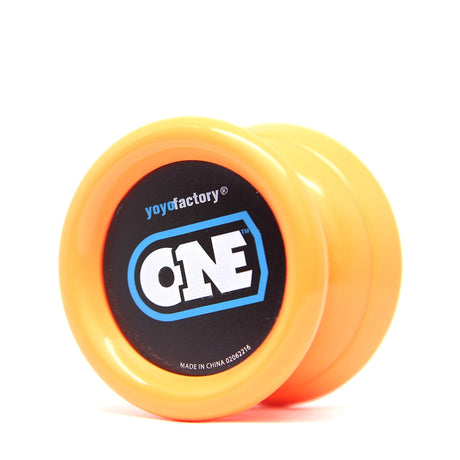Orange Yoyo One jojo från YoYoFactory, responsiv yoyo för nybörjare och tricks