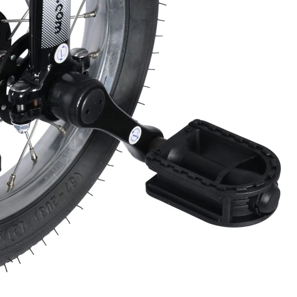 Barnpedal på Hoppley 12" – halksäker och greppvänlig