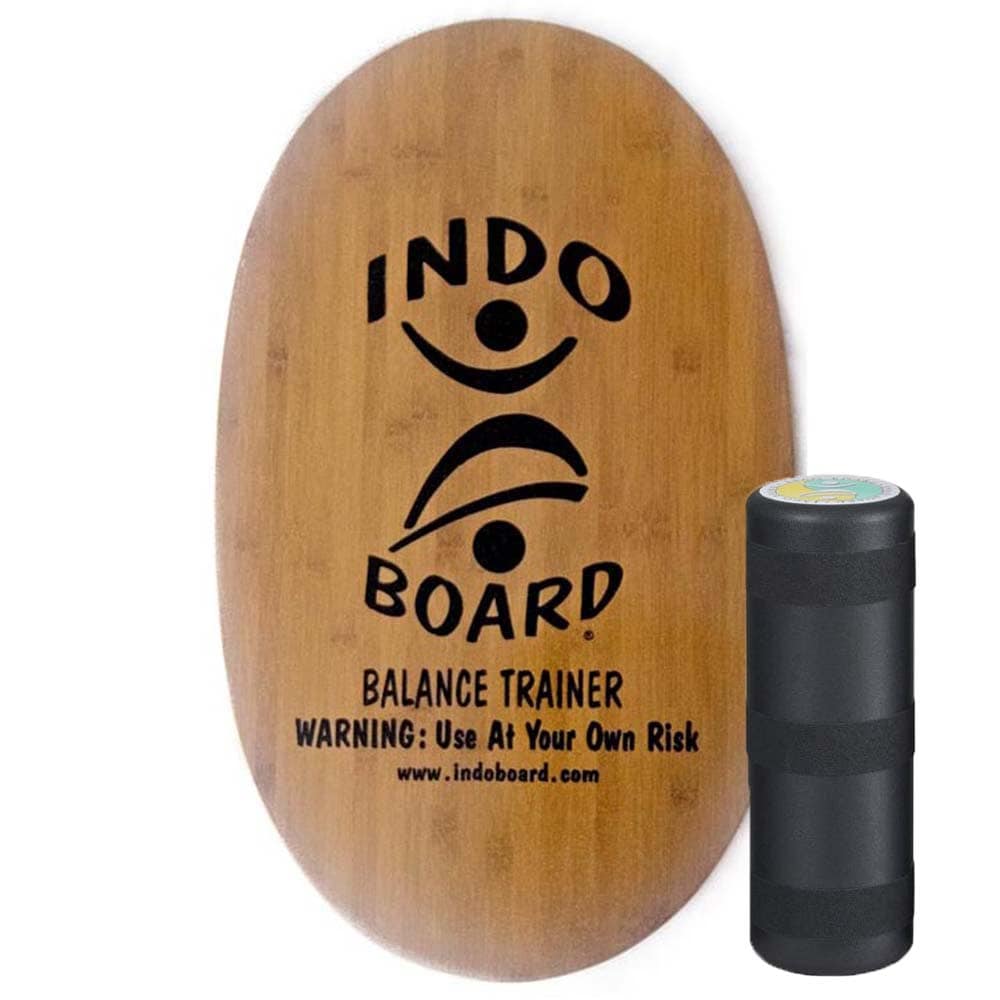 Indoboard Bamboo, Original, Roller, Cushion, indoboard, indo board, balansbräda, balance trainer