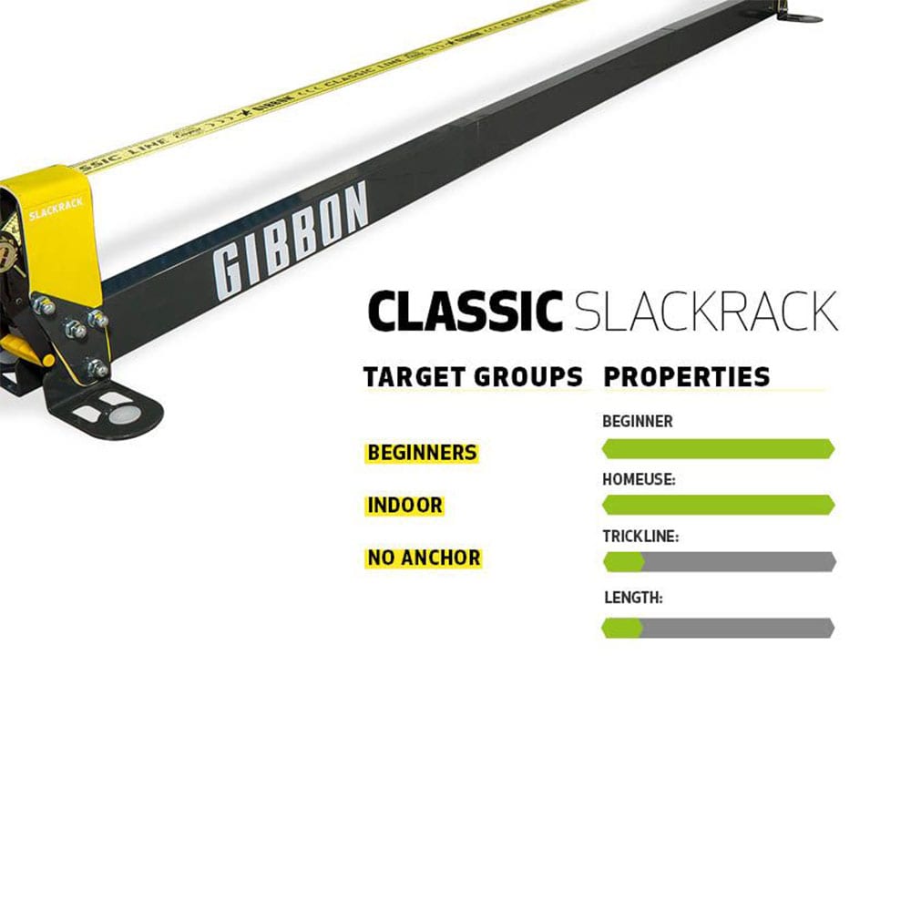 Slack rack, slackline, gibbon Slackline, Slackrack